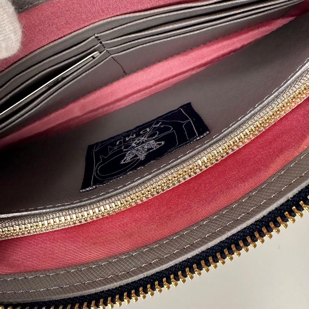 希少【未使用】ADMJ 牛革 アールデコ ポーチウォレット レア - メルカリ