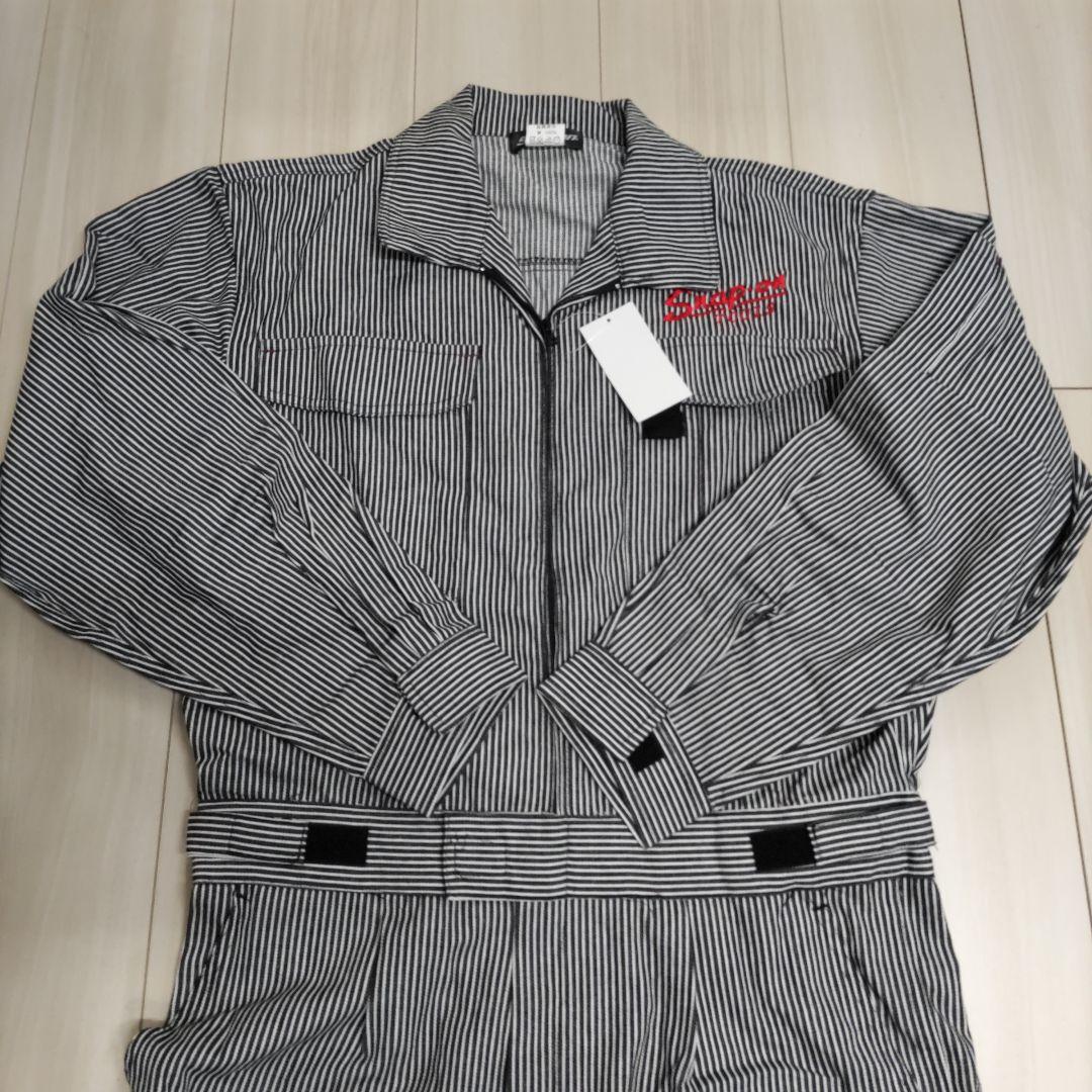 新品 Snap-on ヒッコリー つなぎ 3L - メルカリ