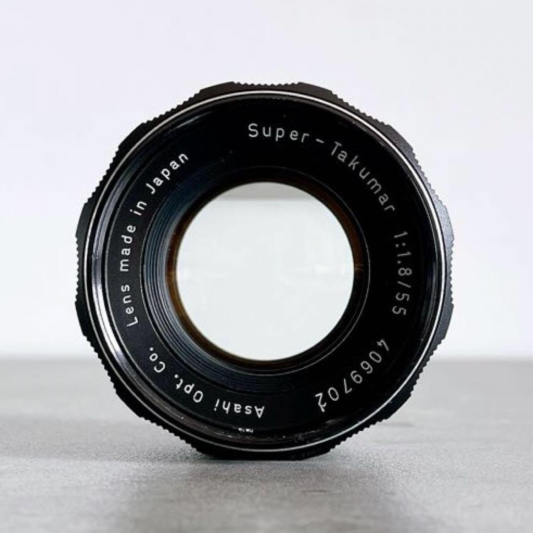 多重美フレア】Super Takumar 55mm f1.8 整備済 m42 - メルカリ