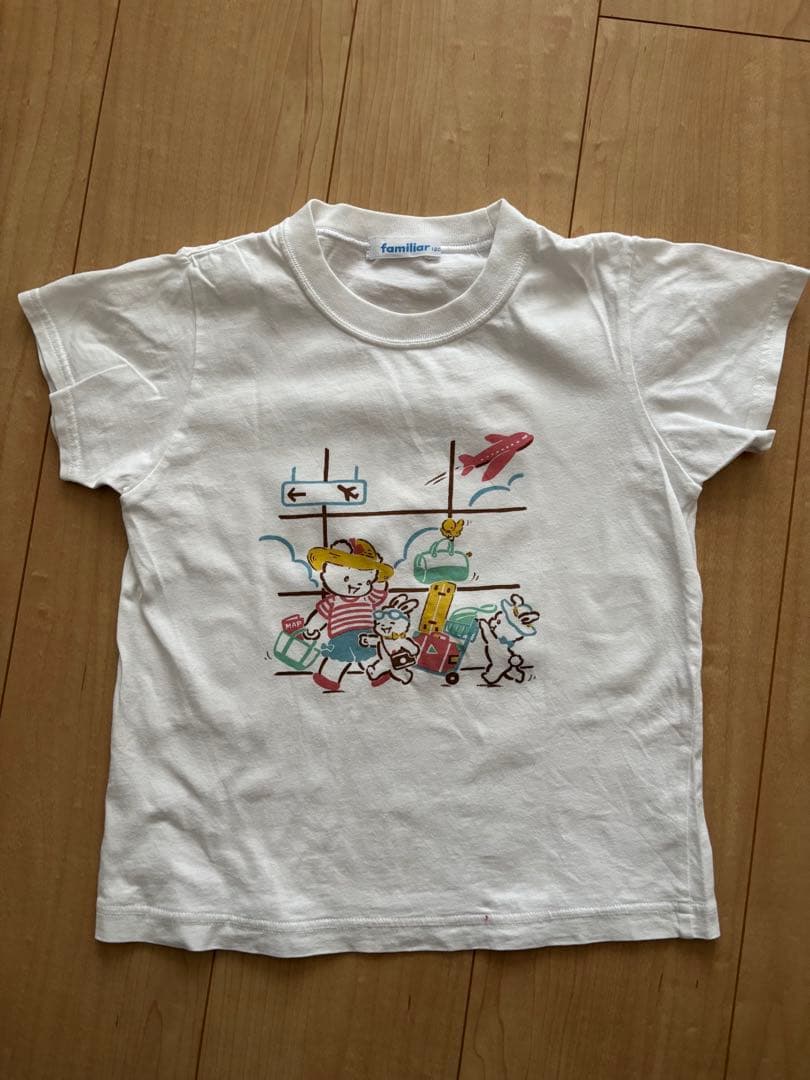 ファミリア 120 ワンピTシャツボトムスセット売り