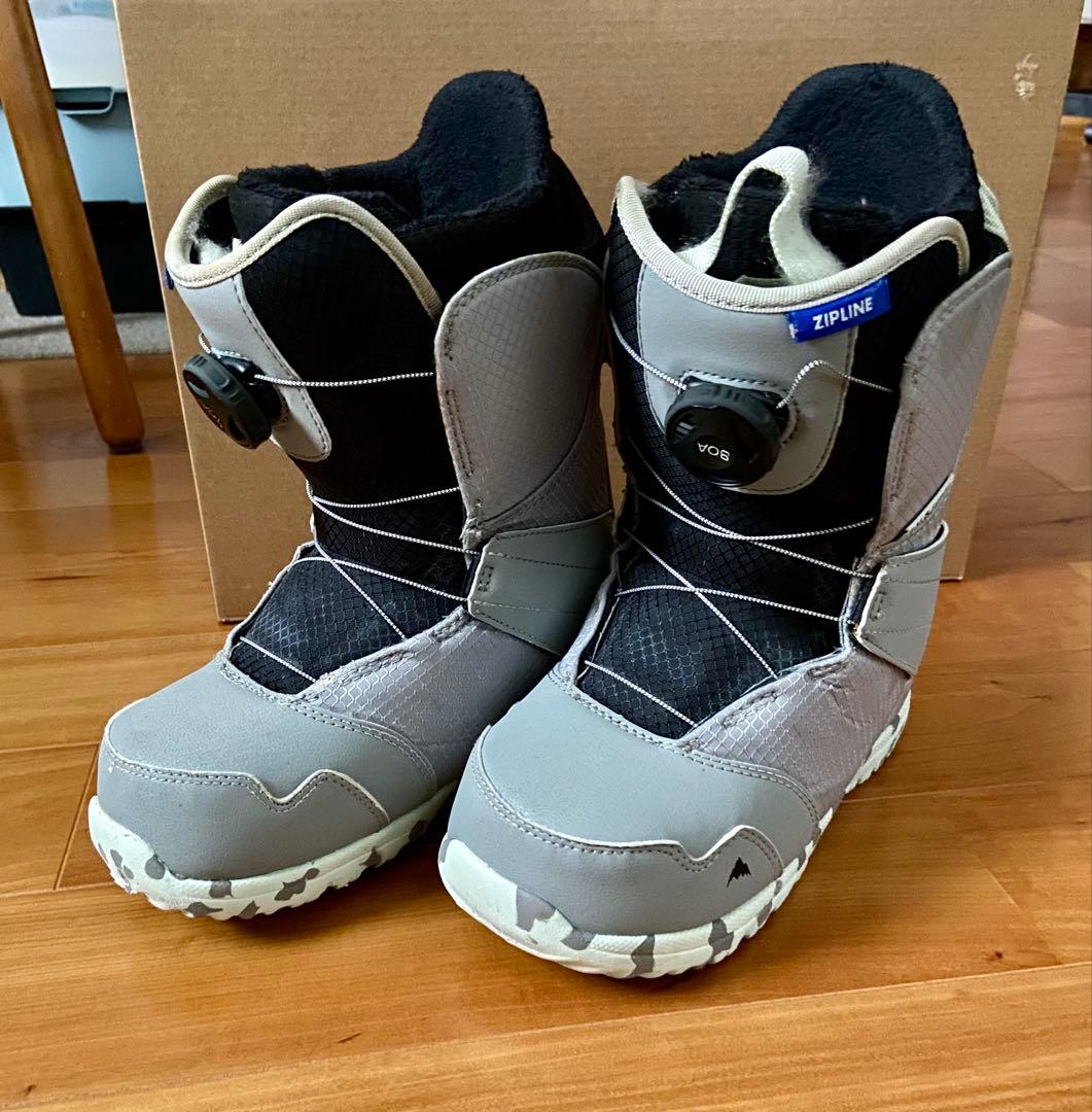 バートン　BURTON ZIPLINE BOA 22cm キッズ　スモールズ Kids' Burton Zipline BOA® Snowboard Boots | Burton.com Winter 2024 US