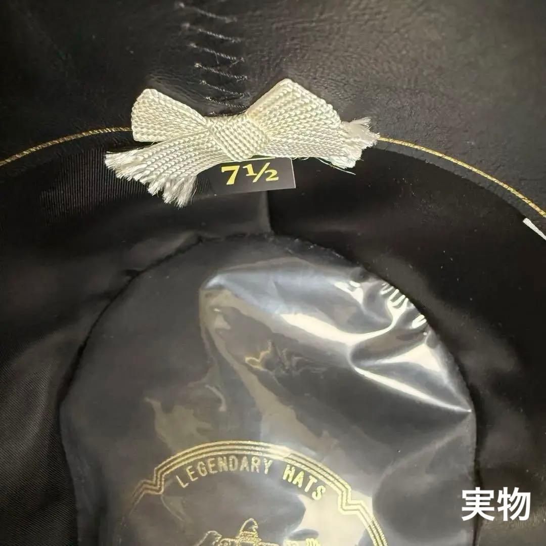 新品 STETSON マンハッタンSE621 ファーフェルトハット7 1/2 黒 - メルカリ