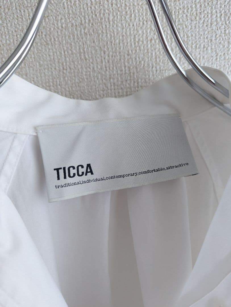 12月31日までこの価格 【良品】TICCA スタンドカラー スキッパープル