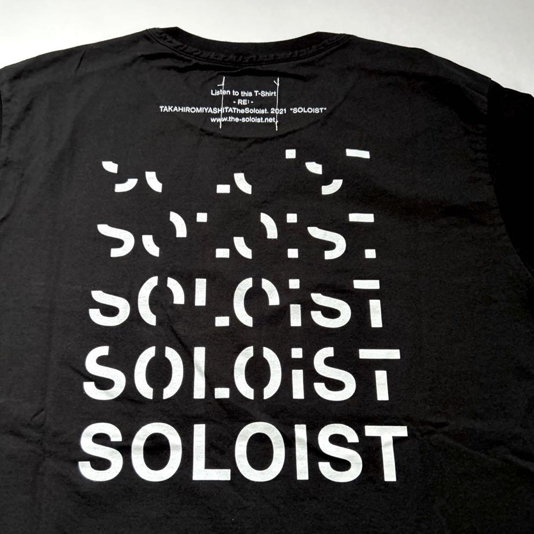 新品 タカヒロミヤシタ ザ ソロイスト Soloist Tシャツ ブラック 46