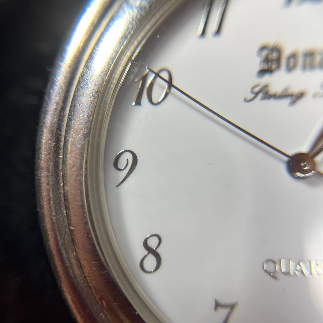 稼働品】DONAR チェーン付き 懐中時計