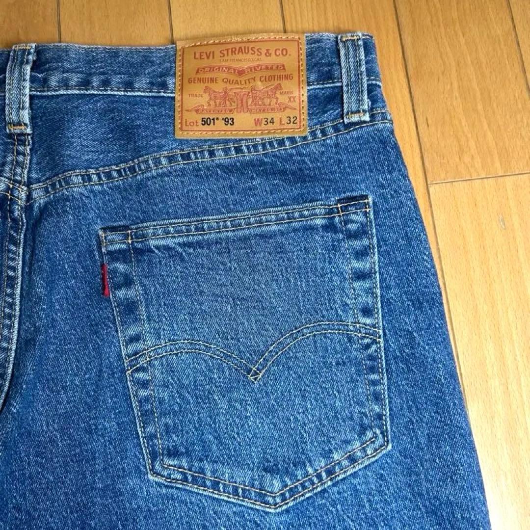 新品未使用】Levi's 501 '93 XX W34 L32 濃紺 - メルカリ