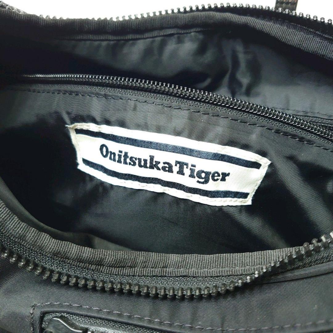 未使用級】極美品 オニツカタイガー メッセンジャーバッグ 刺繍
