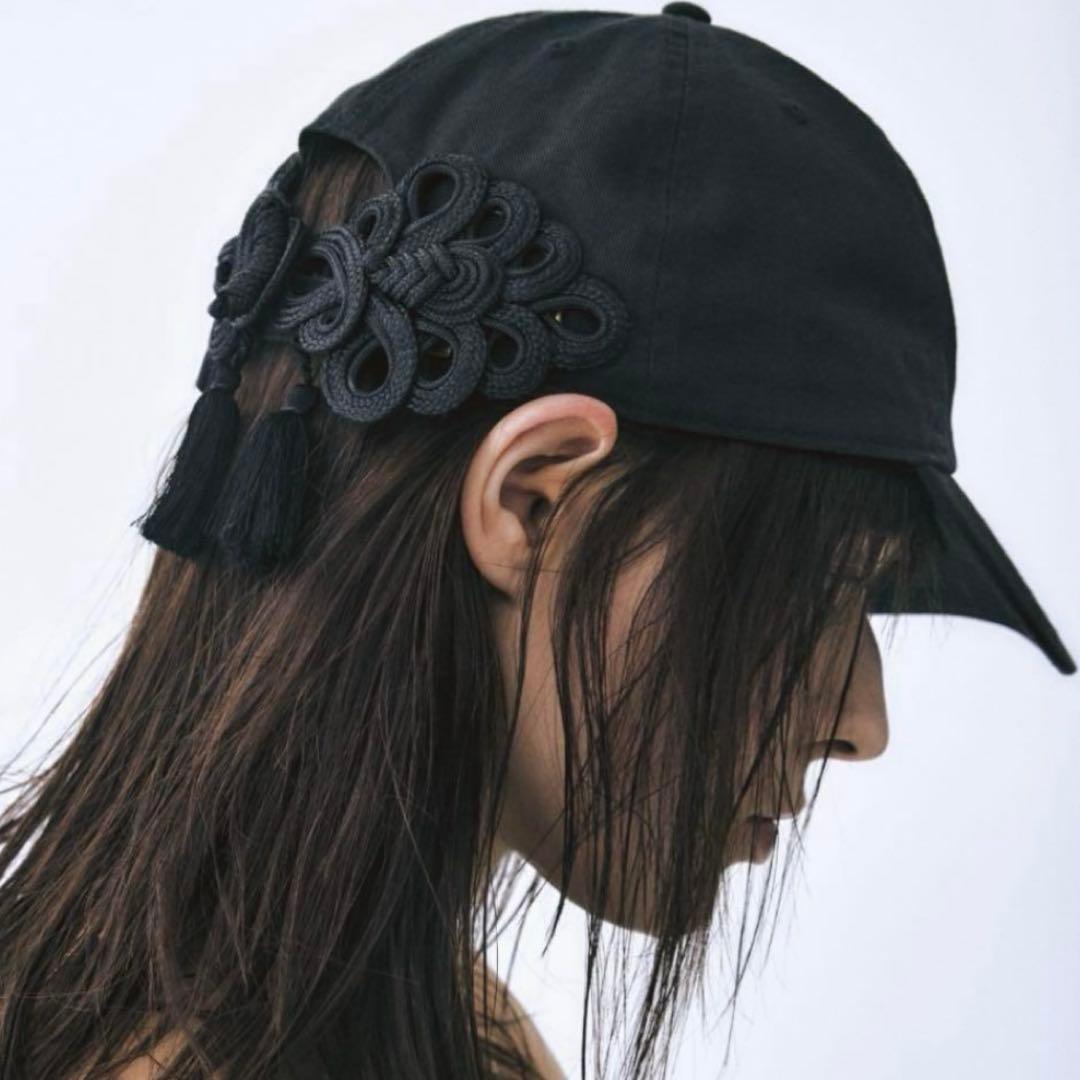 タナカダイスケSTUDIOUS別注チャイナリボンキャップ tanakadaisuke/タナカダイスケ】《STUDIOUS別注》China ribbon cap