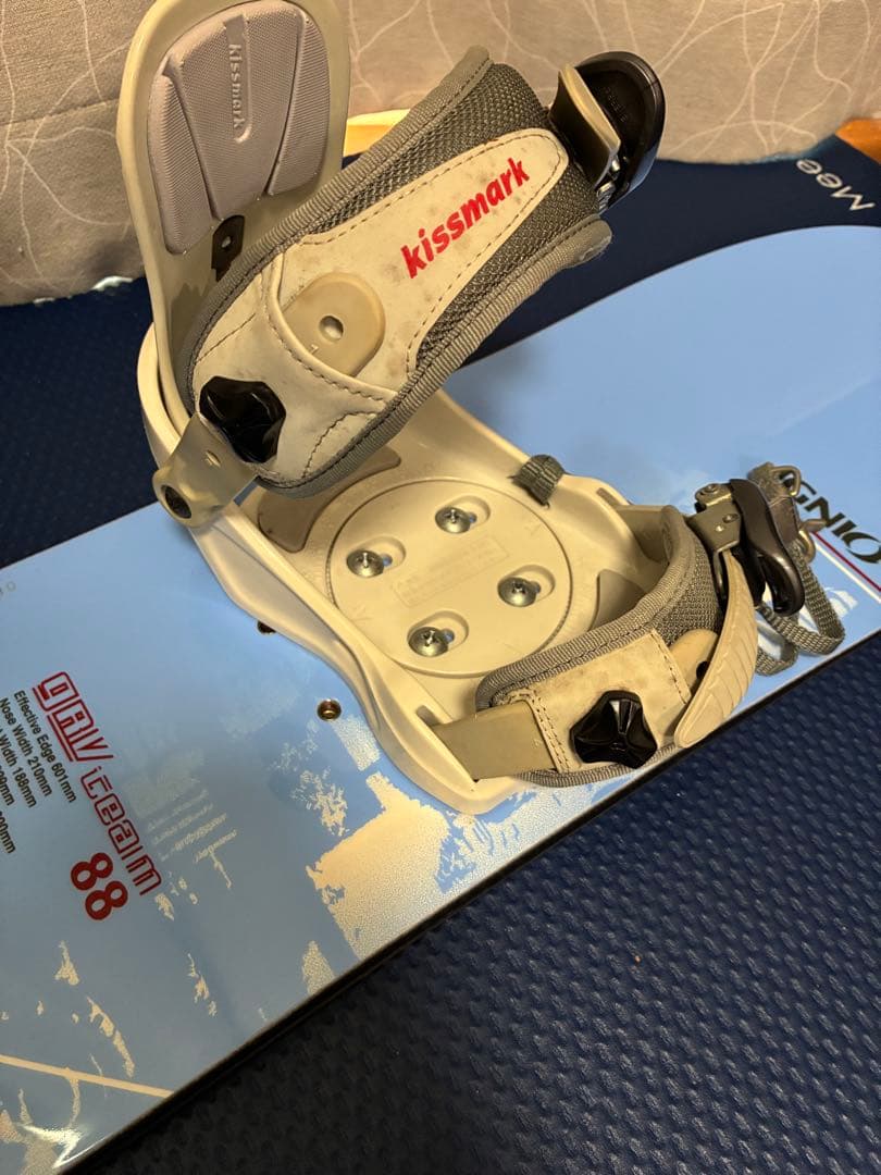 スノボデビュー キッズ スノーボード 88cm キスマーク イグニオ セット
