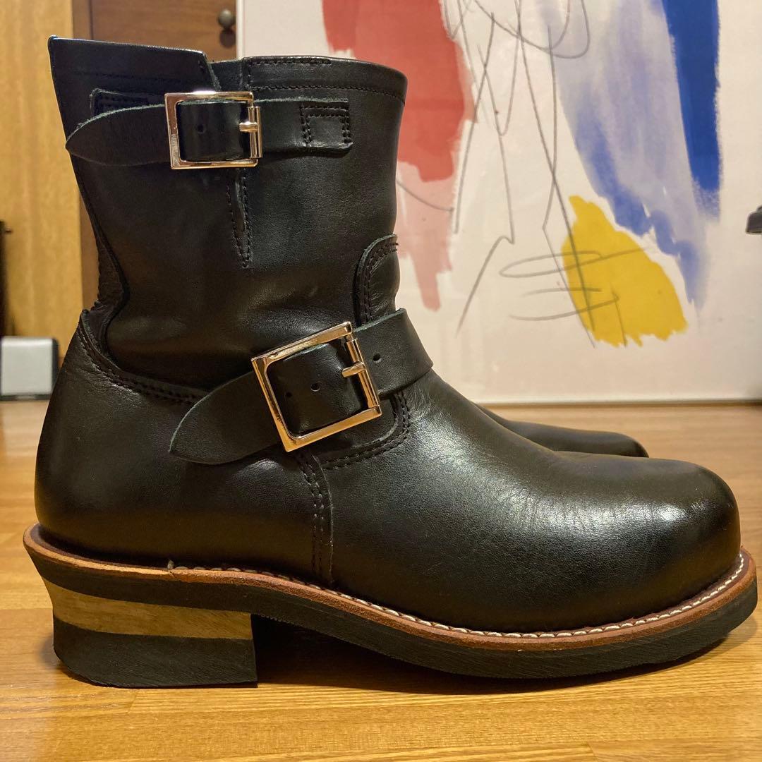 美品Hawkins ホーキンス エンジニアブーツ25㎝ - メルカリ