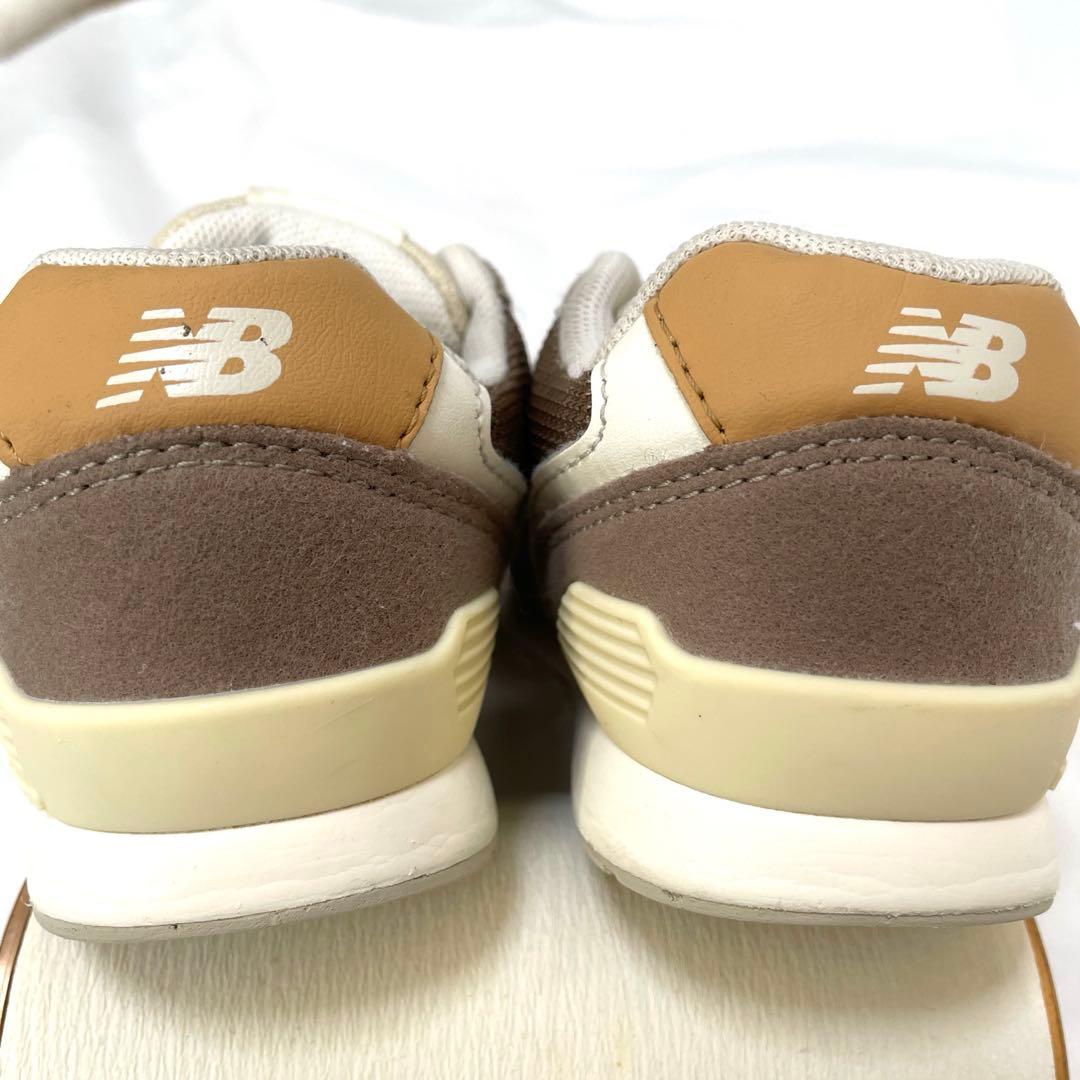 ニューバランス 996 キッズ スニーカー アースブラウン 16センチ