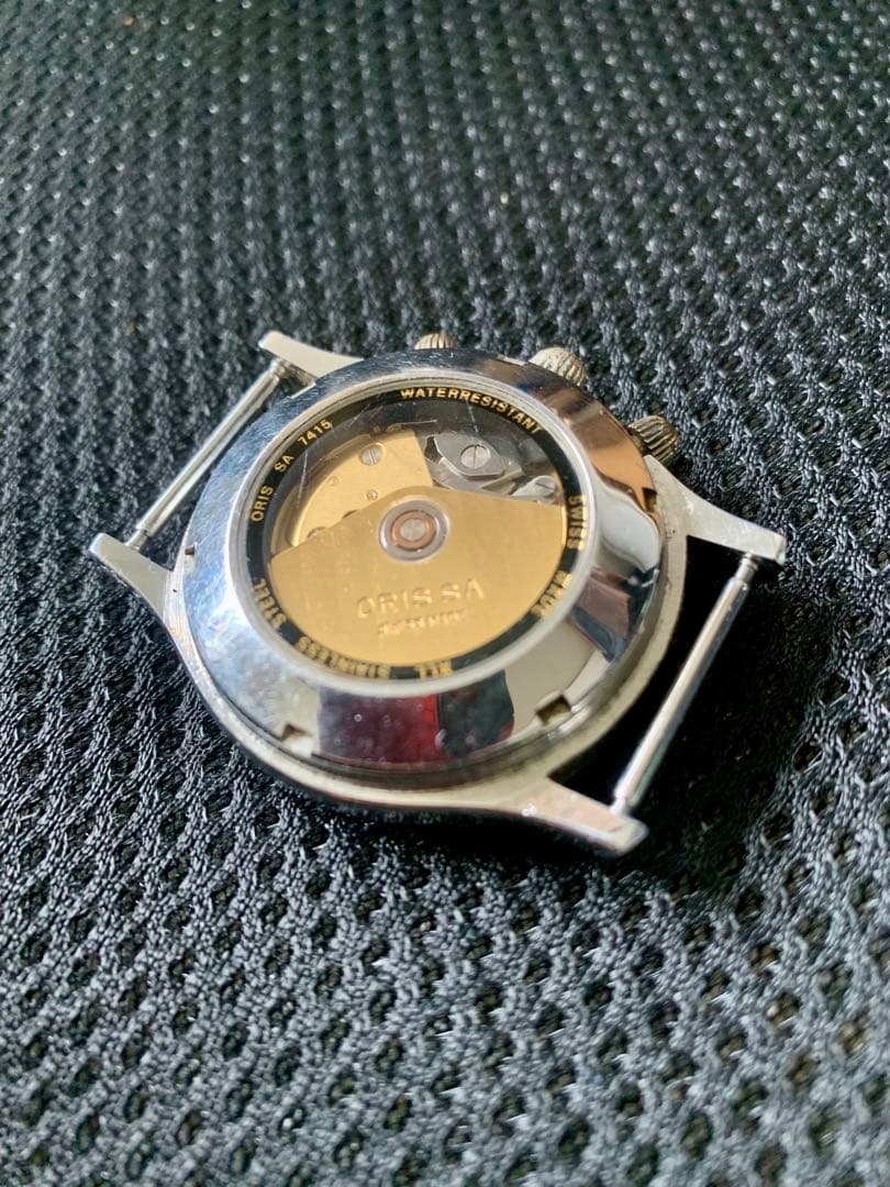 故障品 ORIS 自動巻き クロノグラフ 腕時計