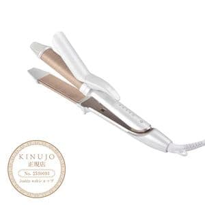 KINUJO 2way・3wayヘアアイロン ホワイト KINUJO 2WAY IRON｜これ一本でストレート＆カール自在の2wayヘア