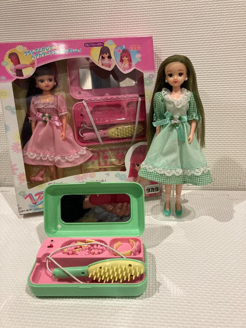 リカちゃん ヘアカラーチェンジ ♥ いづみちゃん ヘアカラーチェンジ