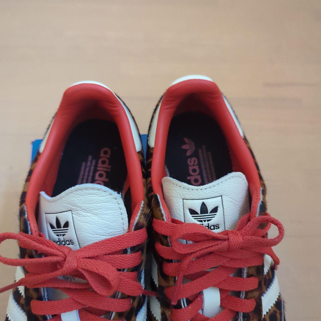 adidas sambaレオパード柄 スニーカー　24.5cm