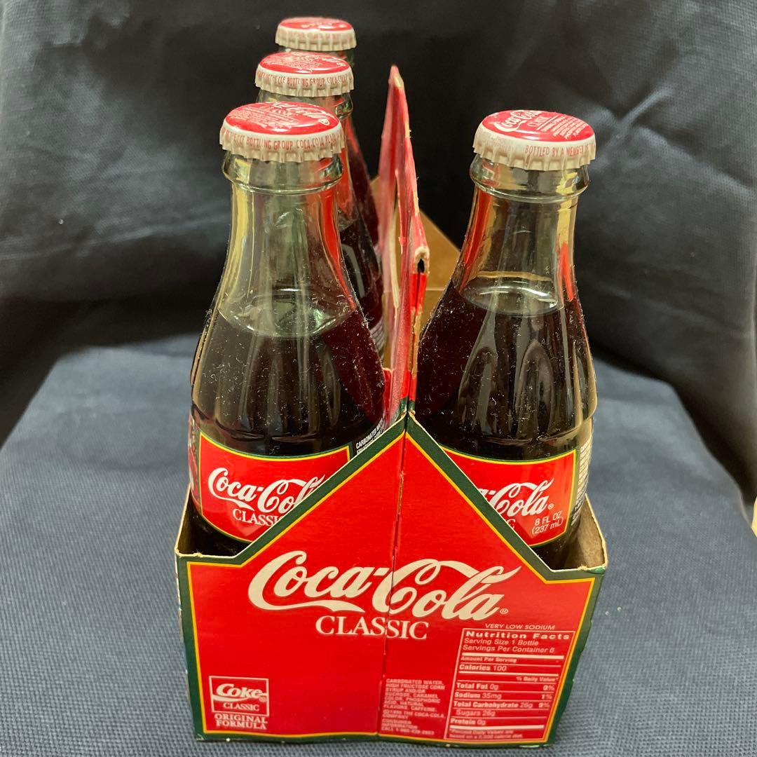 コカ・コーラ クリスマス1995年 ボトル4本セット と紙ボックス - メルカリ