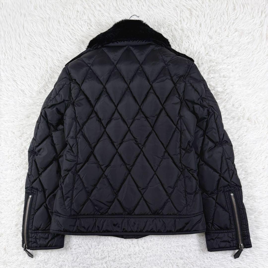 バーバリーブラックレーベル キルティング ダウンジャケット ノバ