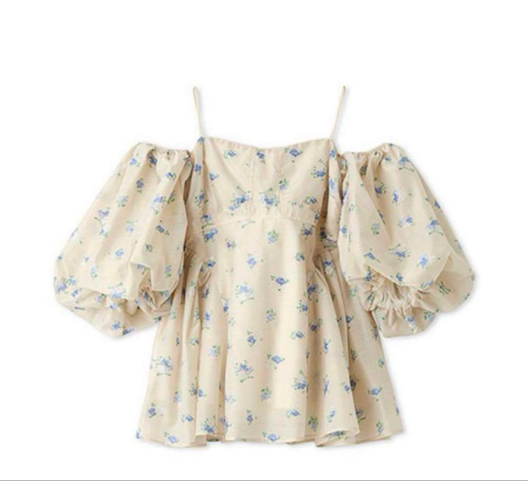 正規品】リリーブラウン♡3wayシアージャガードペプラムブラウス