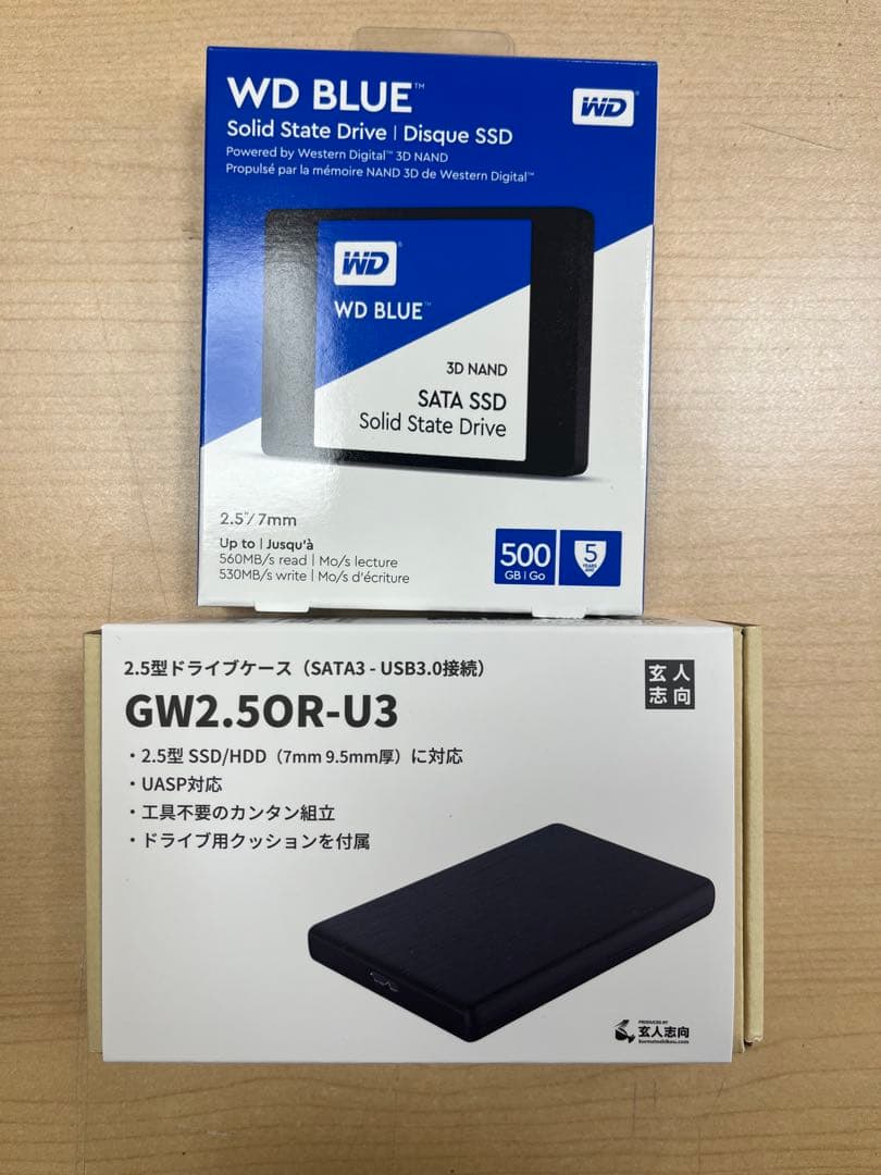 WD Blue 500GB SATA SSD WDS500G2B0A セット Amazon.com: Western Digital 500GB WD Blue 3D NAND Internal PC SSD