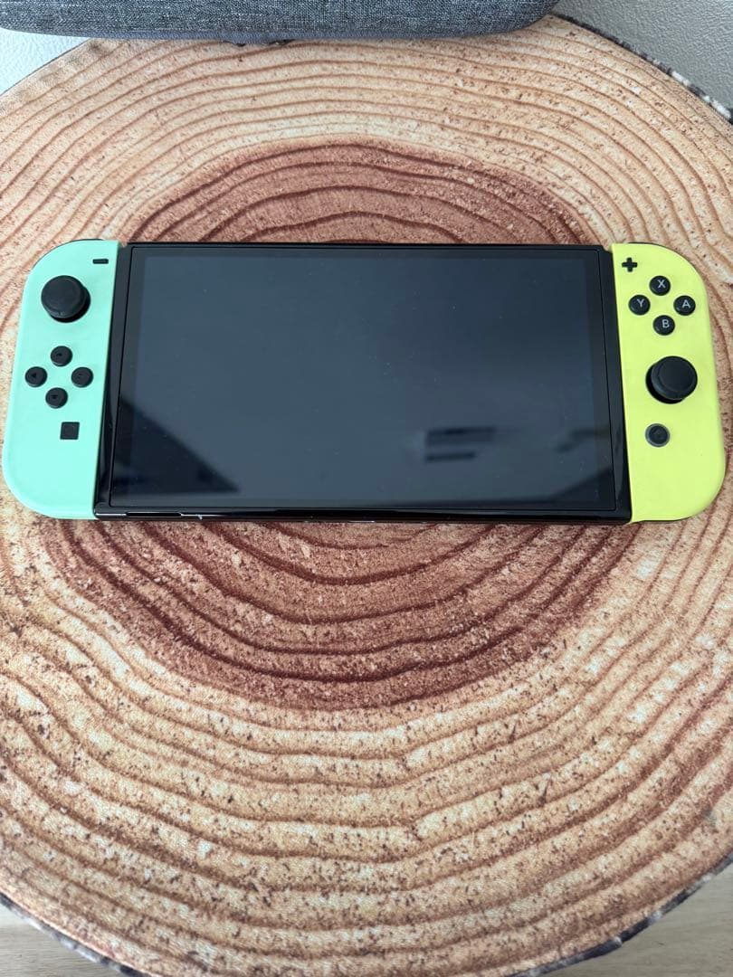 任天堂スイッチ Switch本体有機EL GRN/YEL箱無し - メルカリ
