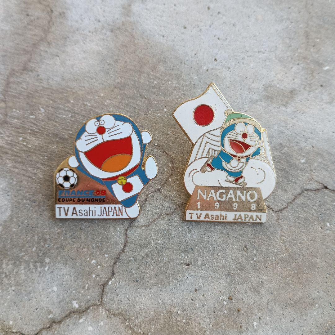 ドラえもん 長野オリンピック ピンバッジ - メルカリ