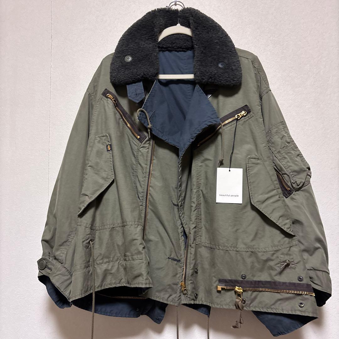 ALPHA beautifulpeopleビューティフルピープルモッズコート36 beautiful people（ビューティフルピープル） モッズコート コート