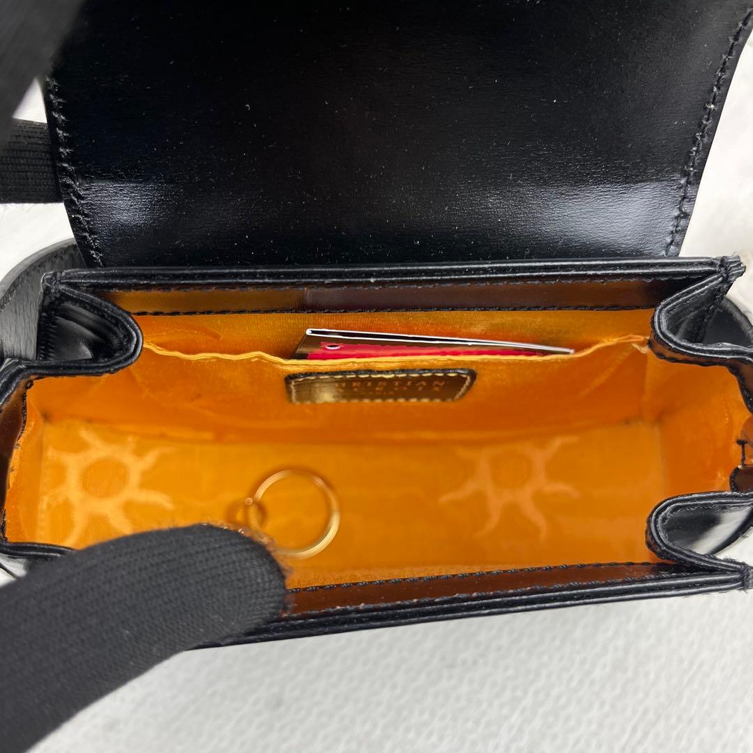 希少✨ Christian Lacroix ハンドバッグ ゴールド金具 レザー - メルカリ