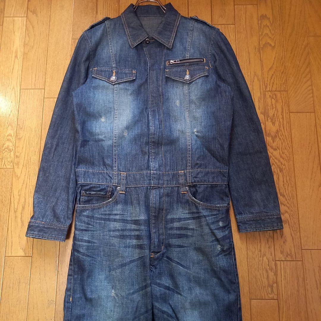 安い 通販ファッション - ルパート ダメージ加工デニムつなぎ