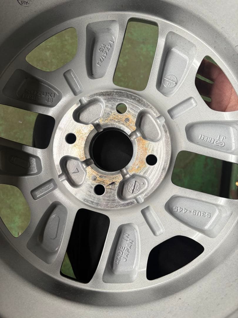 スズキ純正ホイール スペーシアギア 二本のみ キズあり - メルカリ