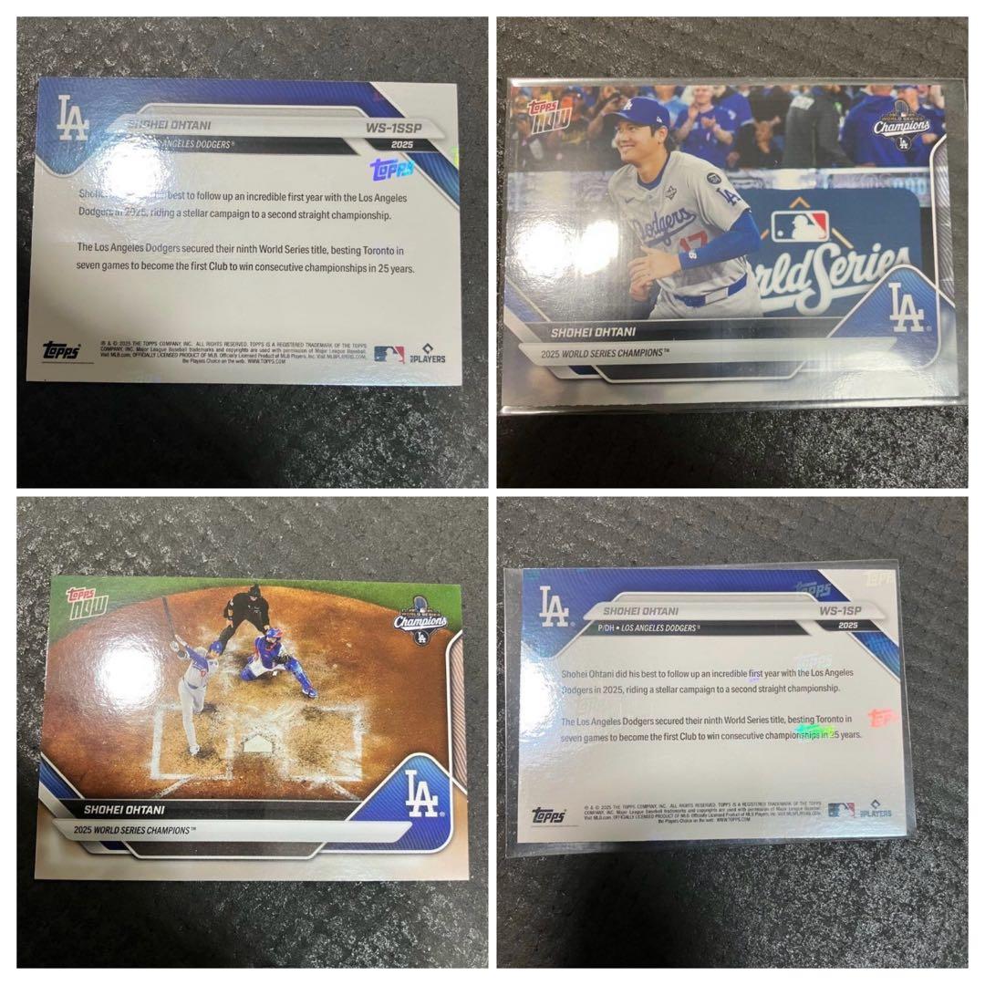 Toppsnow大谷翔平 WS-1SP WS-1SSP ワールドシーリズ2025 - メルカリ