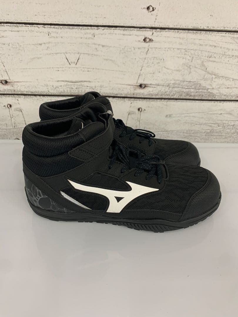 1*T様 ミズノ ハイカット安全靴 26.0cm ブラック
