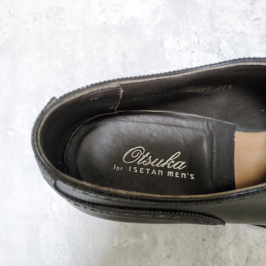 美品】大塚製靴 OtsukaIS-402 パンチドキャップ 伊勢丹別注26.5 - メルカリ