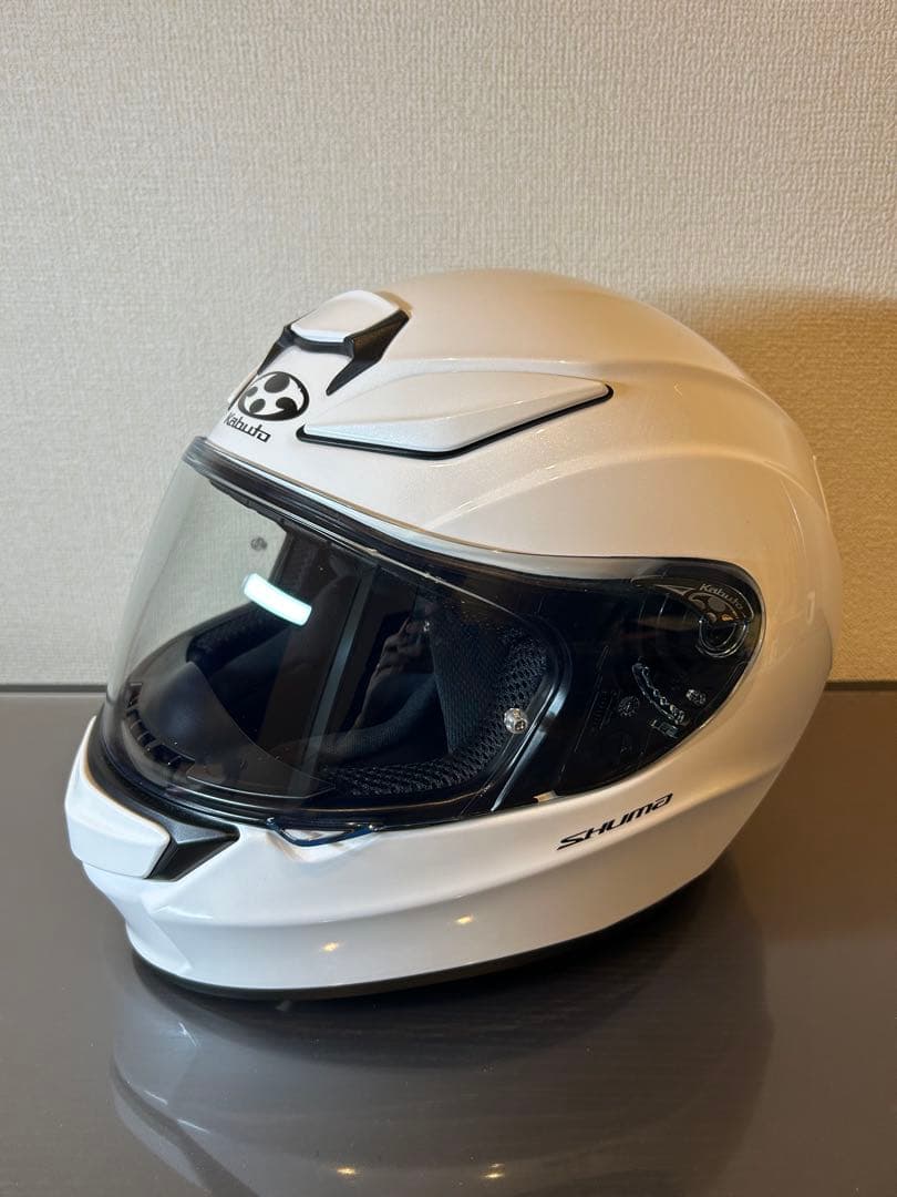 Kabuto SHUMAフルフェイスヘルメット ホワイト サイズM 楽天市場】【冬のﾄﾞｰﾝ!と全品超ﾄｸ祭】OGK KABUTO SHUMA XS〜XL