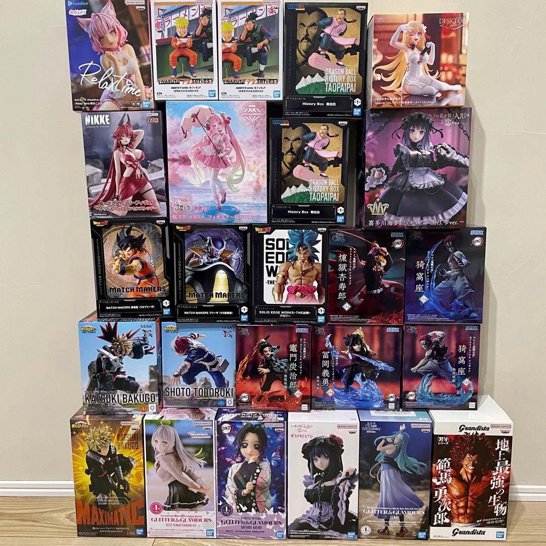 最新】【新品未開封】プライズフィギュア まとめ売り 25個セット