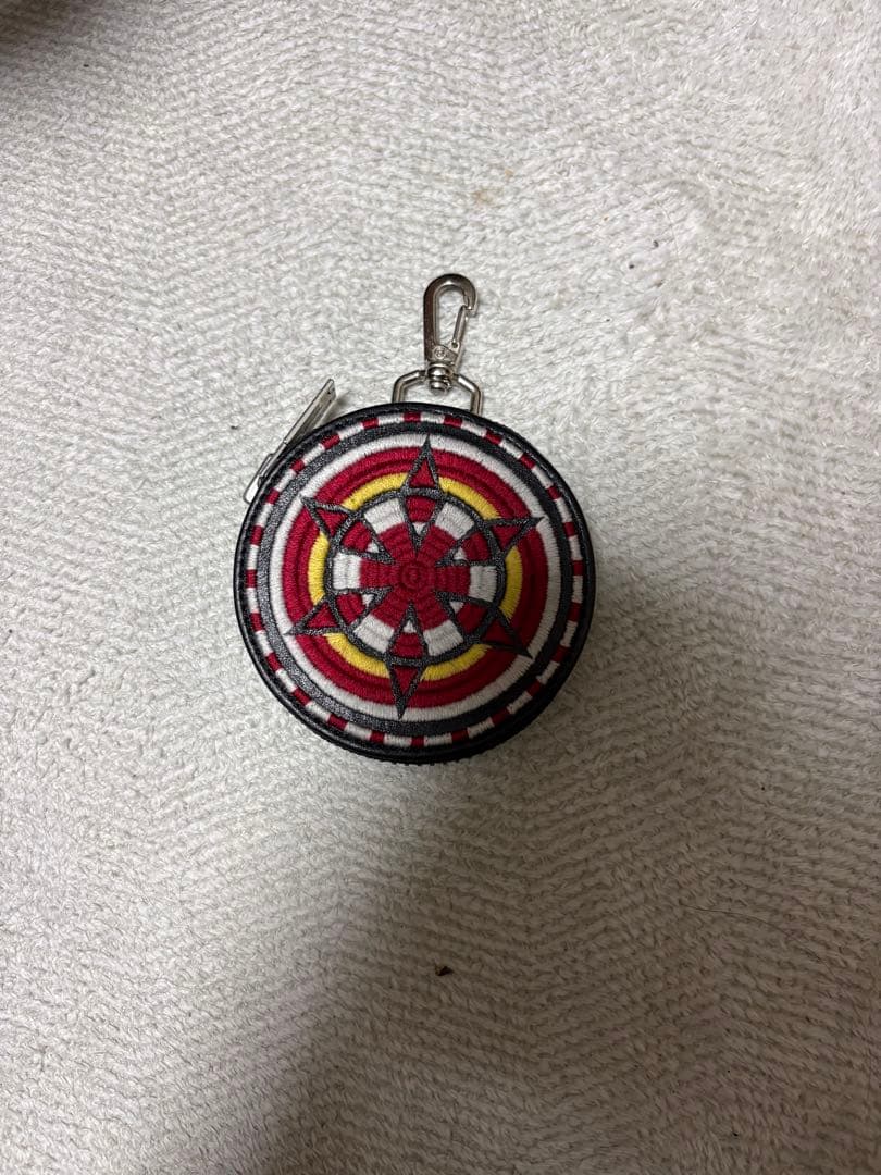 幾何学模様コインケース ブラックミーンズ - メルカリ