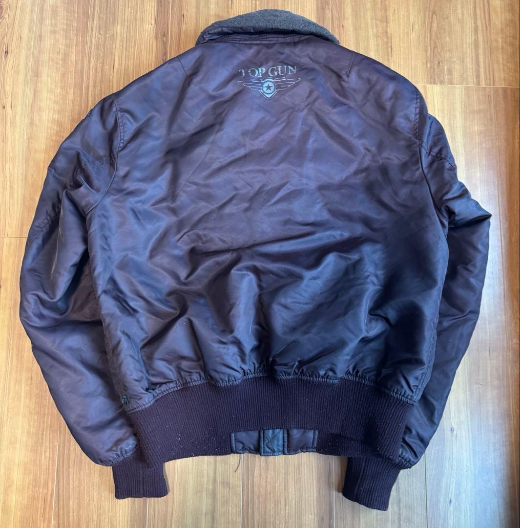 フライトジャケット B-15 TOP GUN - メルカリ