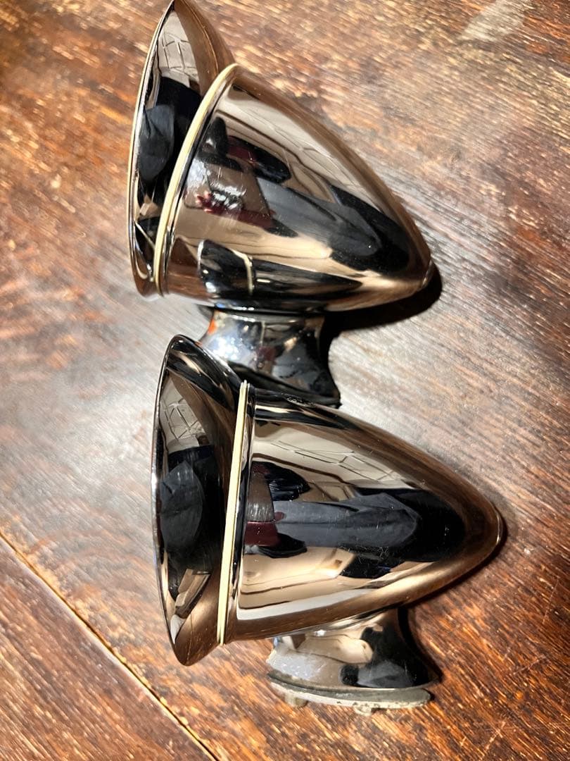 60年代ヴィンテージ品 ウォールプレスミラー NOS 【美品2個SET