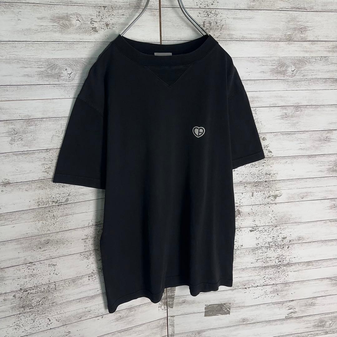 美品・近年モデル】ディオール ハートCDロゴ 定番カラー黒 半袖tシャツ