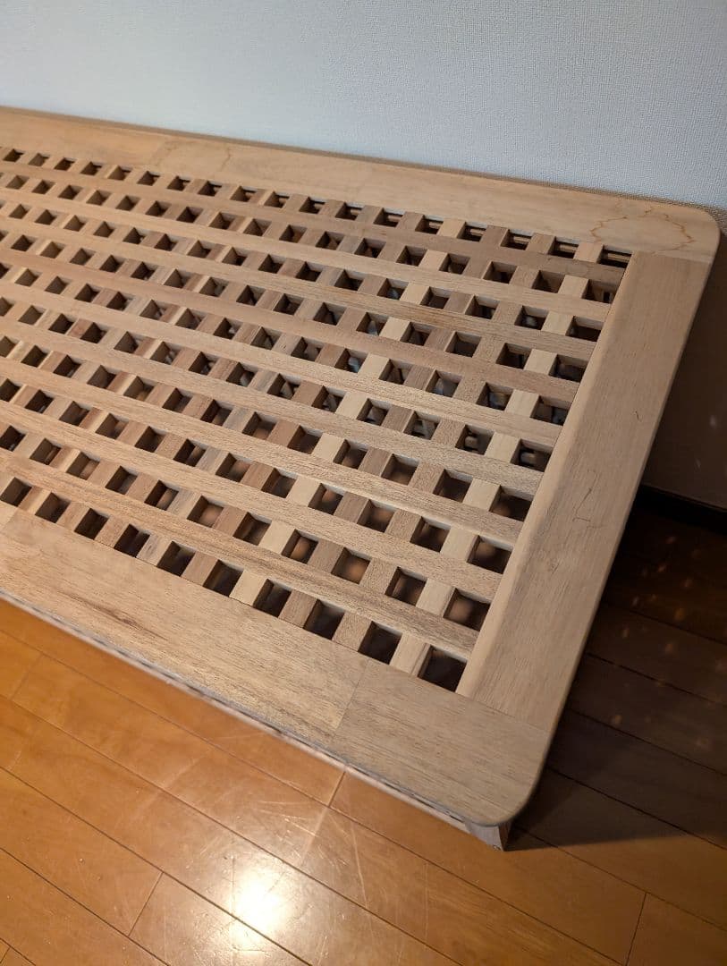 《送料込》IKEA ホール リビングテーブル 収納 アカシア材 センターテーブル