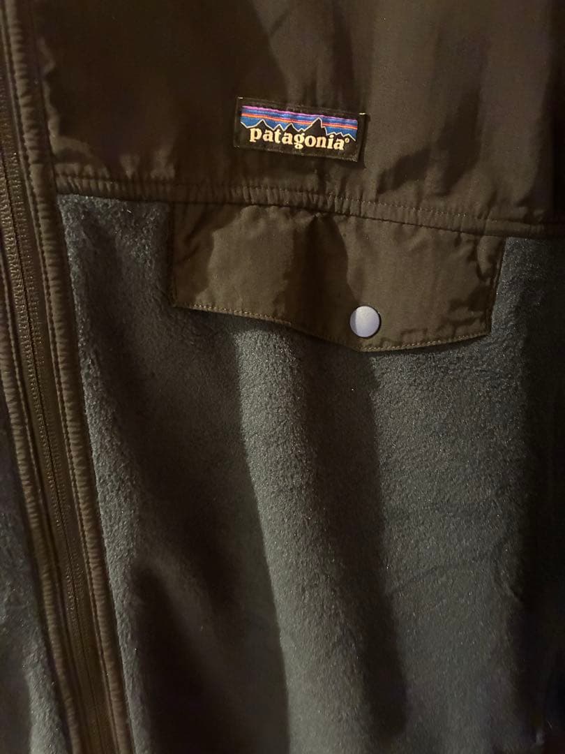 M*u様 パタゴニア スナップt シェルドシンチラ フーディー 2014年製 黒