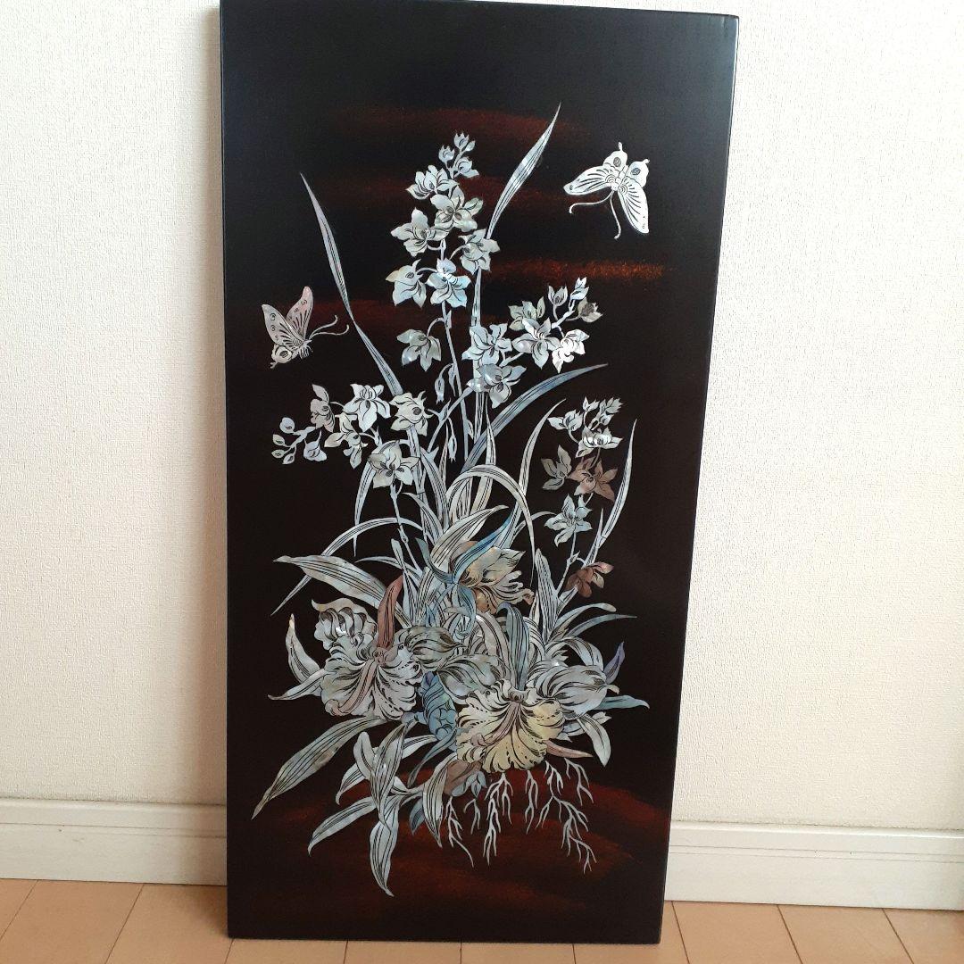 AIchemy様専用です 螺鈿細工 骨董品 古美術 工芸品 壁掛絵画 - メルカリ