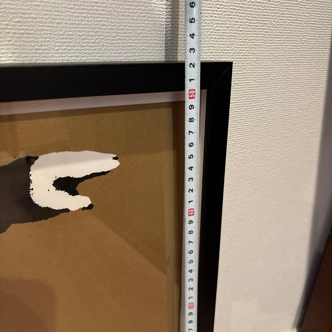 Banksy 花束を投げる男 ゴールド wcp - メルカリ