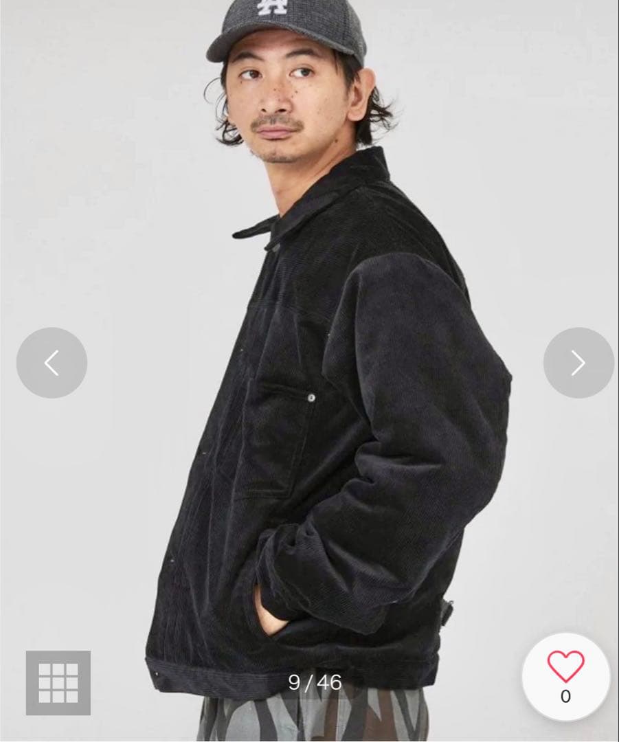 JOURNL STANDARD ブランケットコーデュロイトラッカージャケット