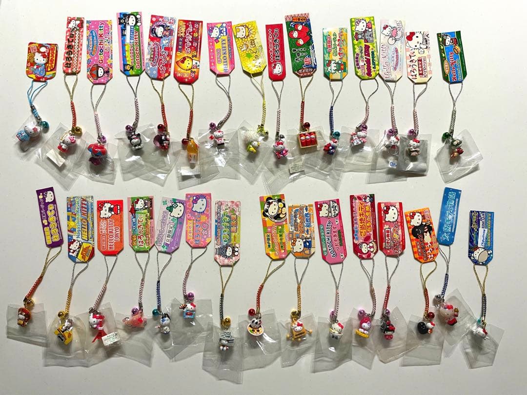 64点】ご当地キティストラップ 根付 キーホルダー - メルカリ