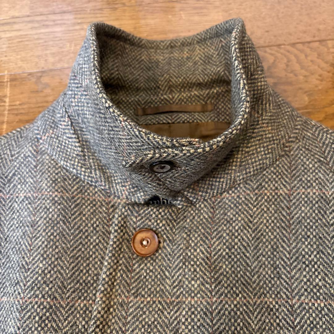バーバリーロンドン ウール コート チェック柄 ヴィンテージ Burberry