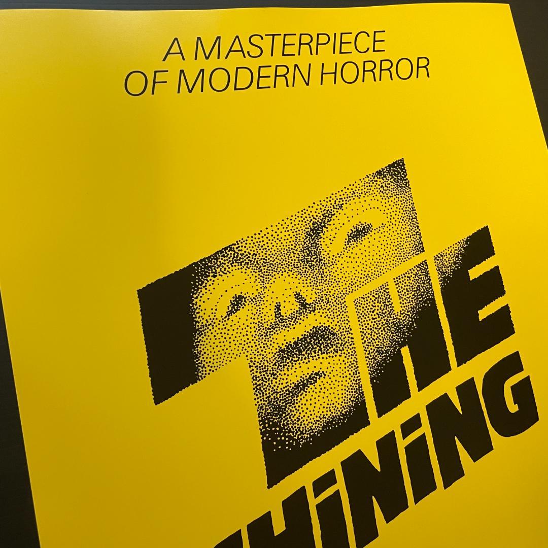 予告版ポスター『シャイニング』（The Shining）StyleA - メルカリ