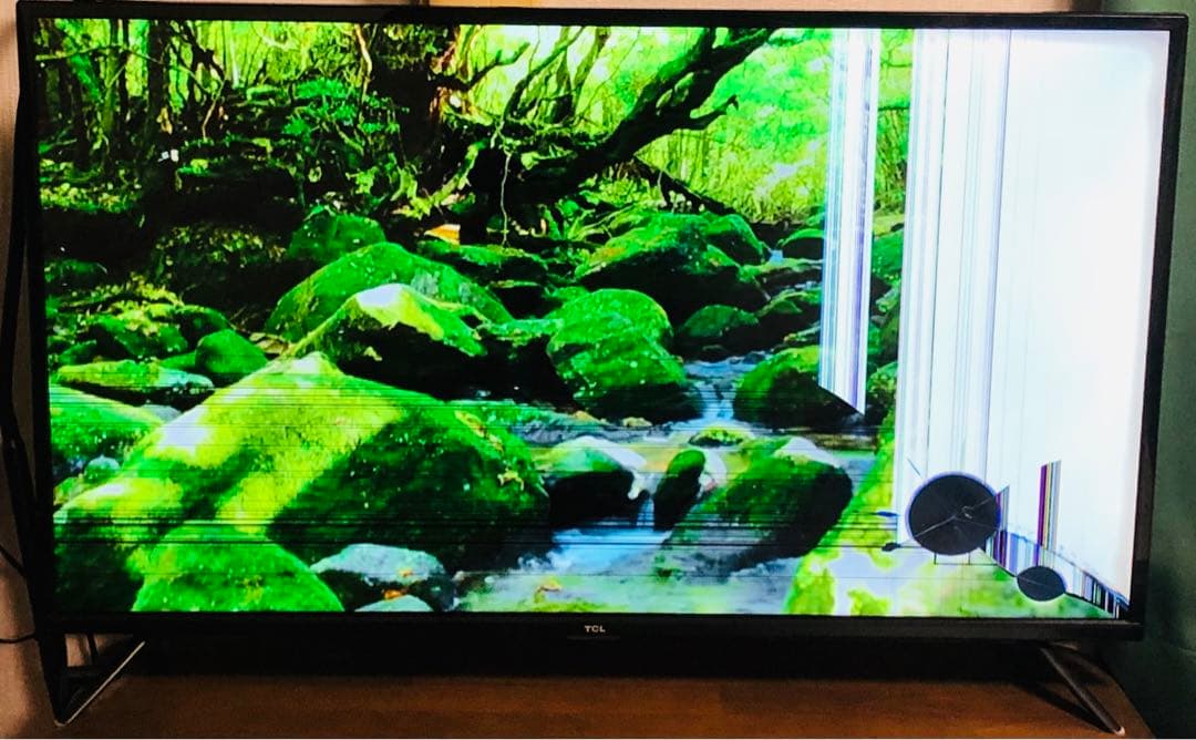 ジャンク扱い TCL 40インチ フルハイビジョン スマートテレビ - メルカリ