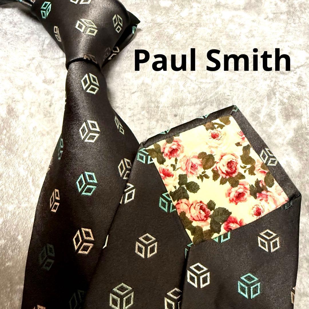 ✨美品✨】 Paul Smith ポールスミス ネクタイ ブラウン シルク - メルカリ