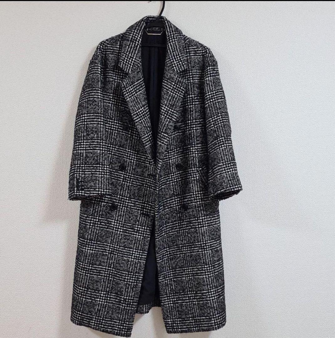 ミラオーウェン　チェック柄　チェスターコート ミラオーウェン チェスターコート 千鳥柄｜Yahoo!フリマ（旧PayPayフリマ）