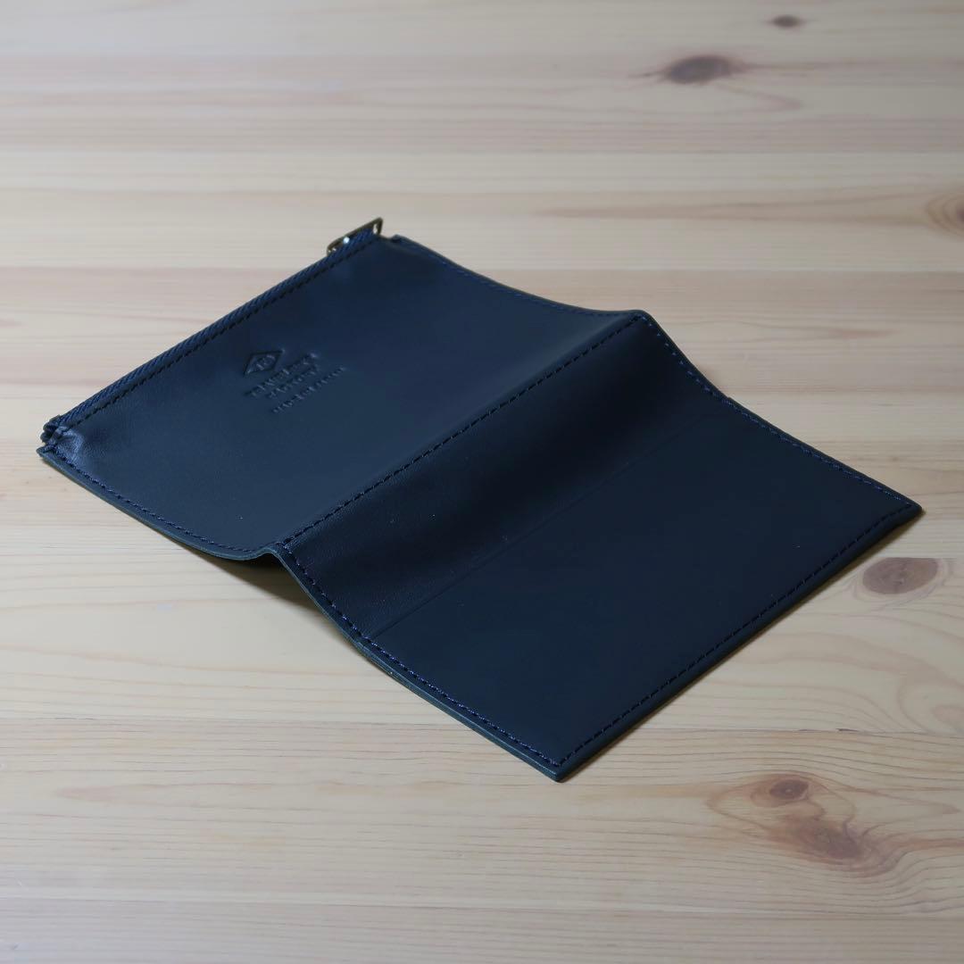 新品未使用】トラベラーズノート パスポートサイズ レザージッパー